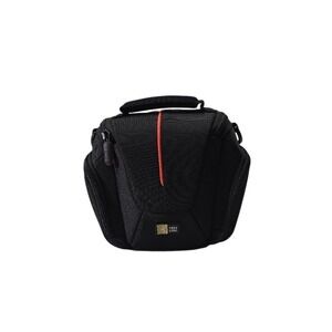 Case Logic Black Camera Bag Case Compact Digital Camera Case with Orange Accent